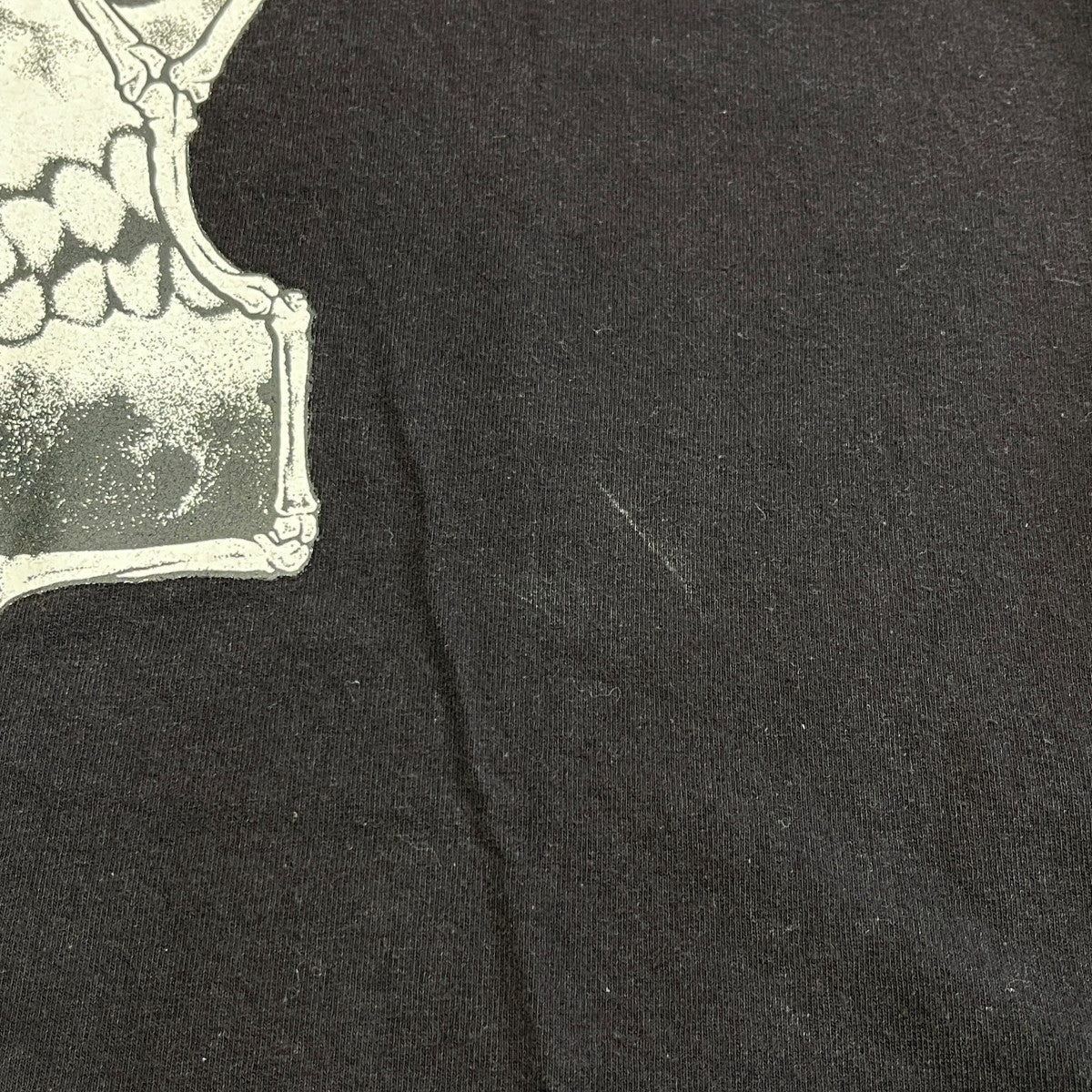 COTTON SINGLE PRINT ROUND NECK SHORT SLEEVE T半袖カットソーML-T72-990