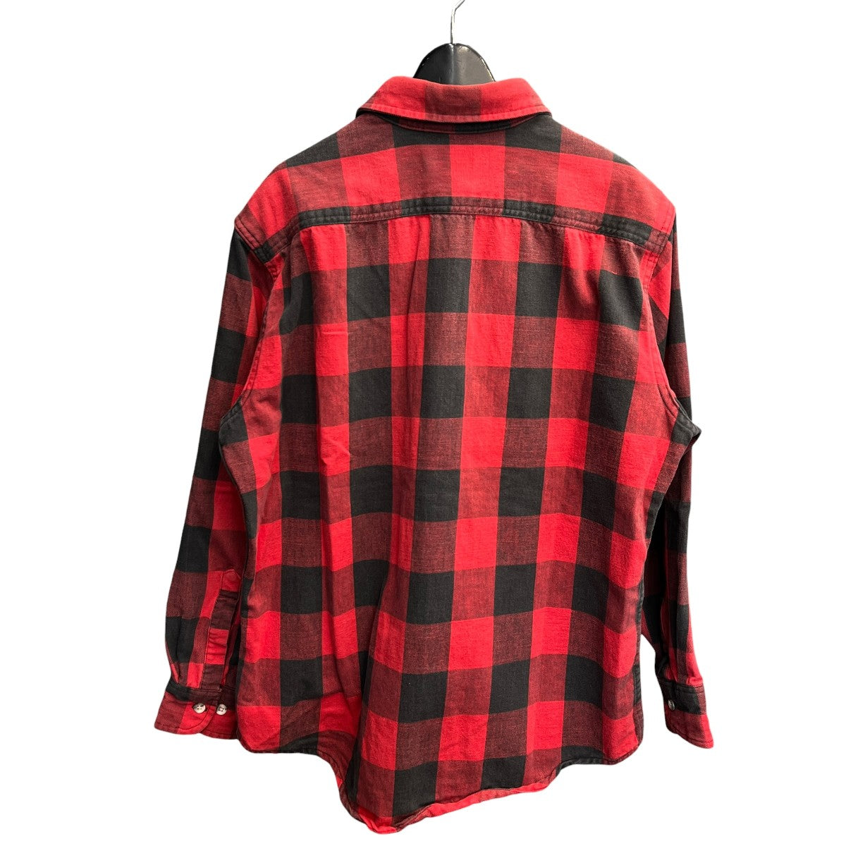 ST JOHN’S BAY ブロックチェックシャツ 古着・中古-2枚目のアイテム画像