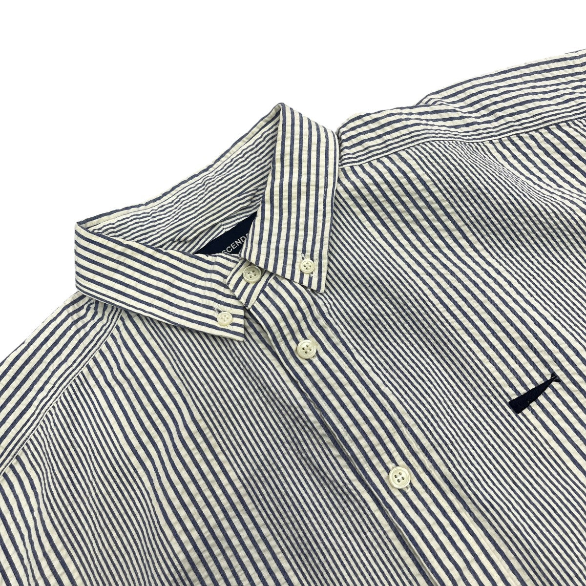 KENNEDY’S SEERSUCKER SHIFT STRIPE SS SHIRTシアサッカー半袖シャツ