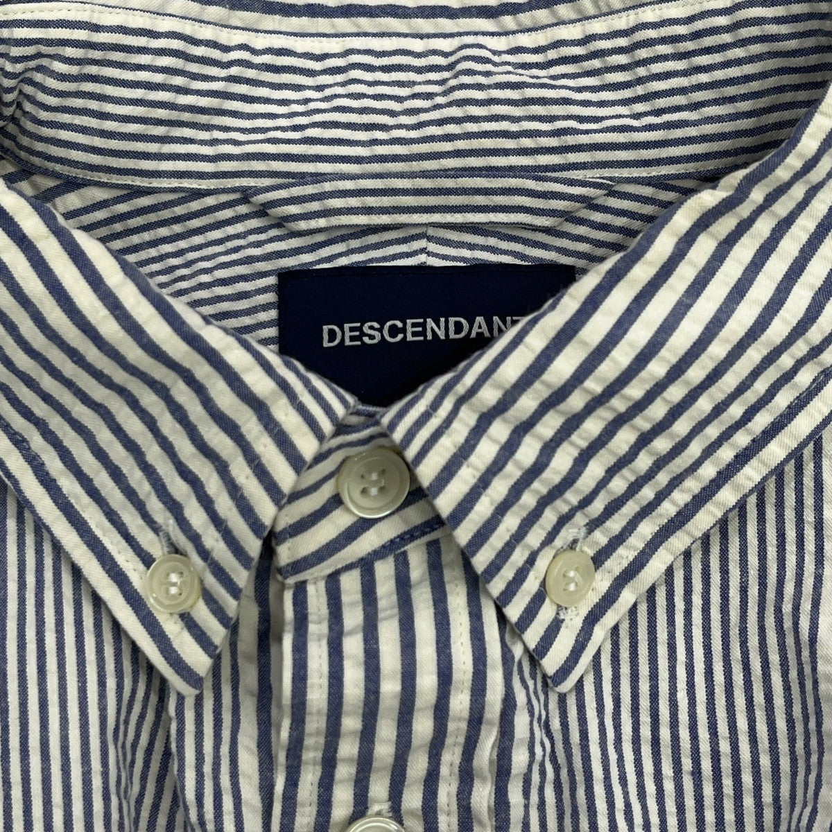 KENNEDY’S SEERSUCKER SHIFT STRIPE SS SHIRTシアサッカー半袖シャツ