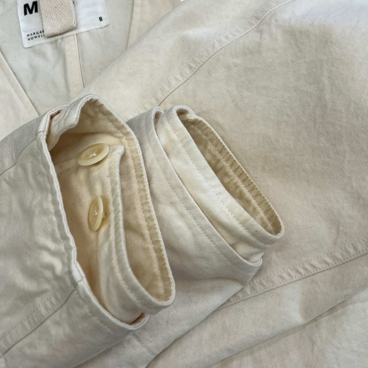 MHL ノーカラージャケット595-2125501 古着・中古-8枚目のアイテム画像
