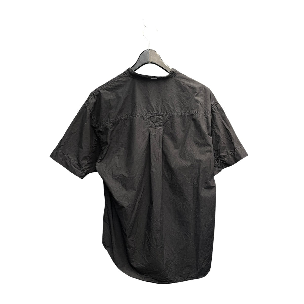 COTTON RAMIE POPLIN SS SHIRT半袖シャツ596-2150517