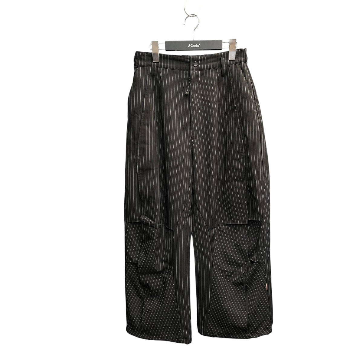 GOOPiMADE “TR-P01“ SOFTBOX Striped Trousers SHADOWパンツ 古着・中古-1枚目のアイテム画像
