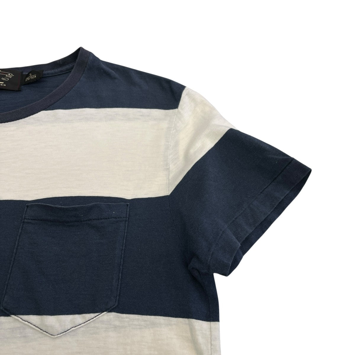 RRL ボーダーTシャツ4700001050 古着・中古-4枚目のアイテム画像