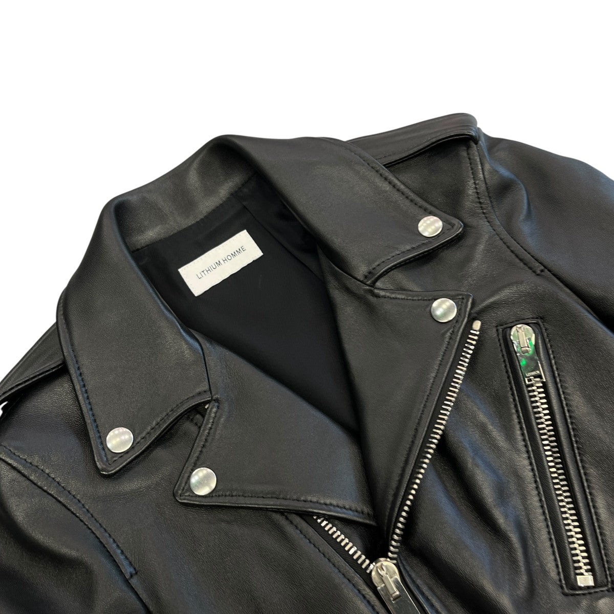LAMB LEATHER W-RIDERS JACKETラムレザーダブルライダースジャケットLH22-0226