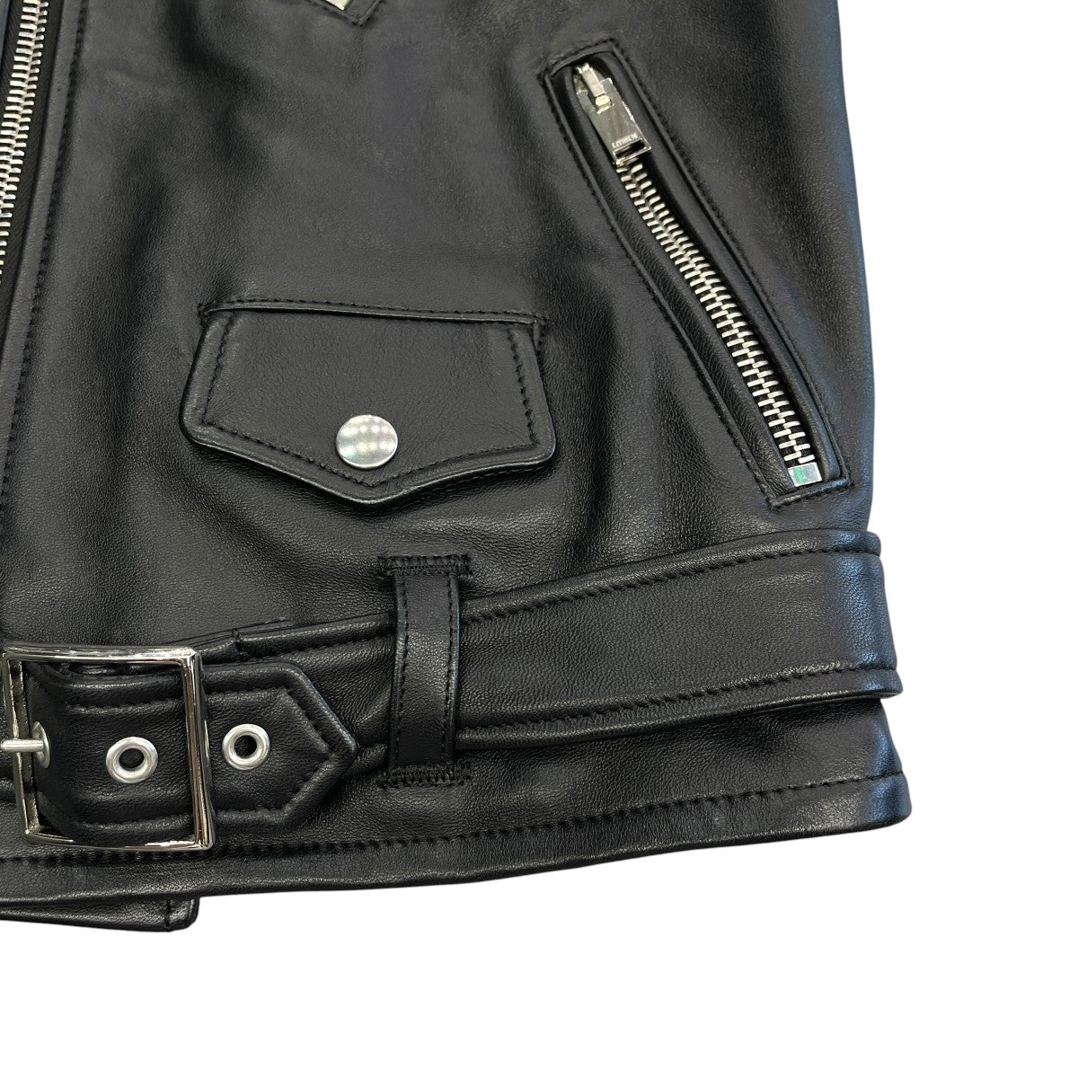 LAMB LEATHER W-RIDERS JACKETラムレザーダブルライダースジャケットLH22-0226