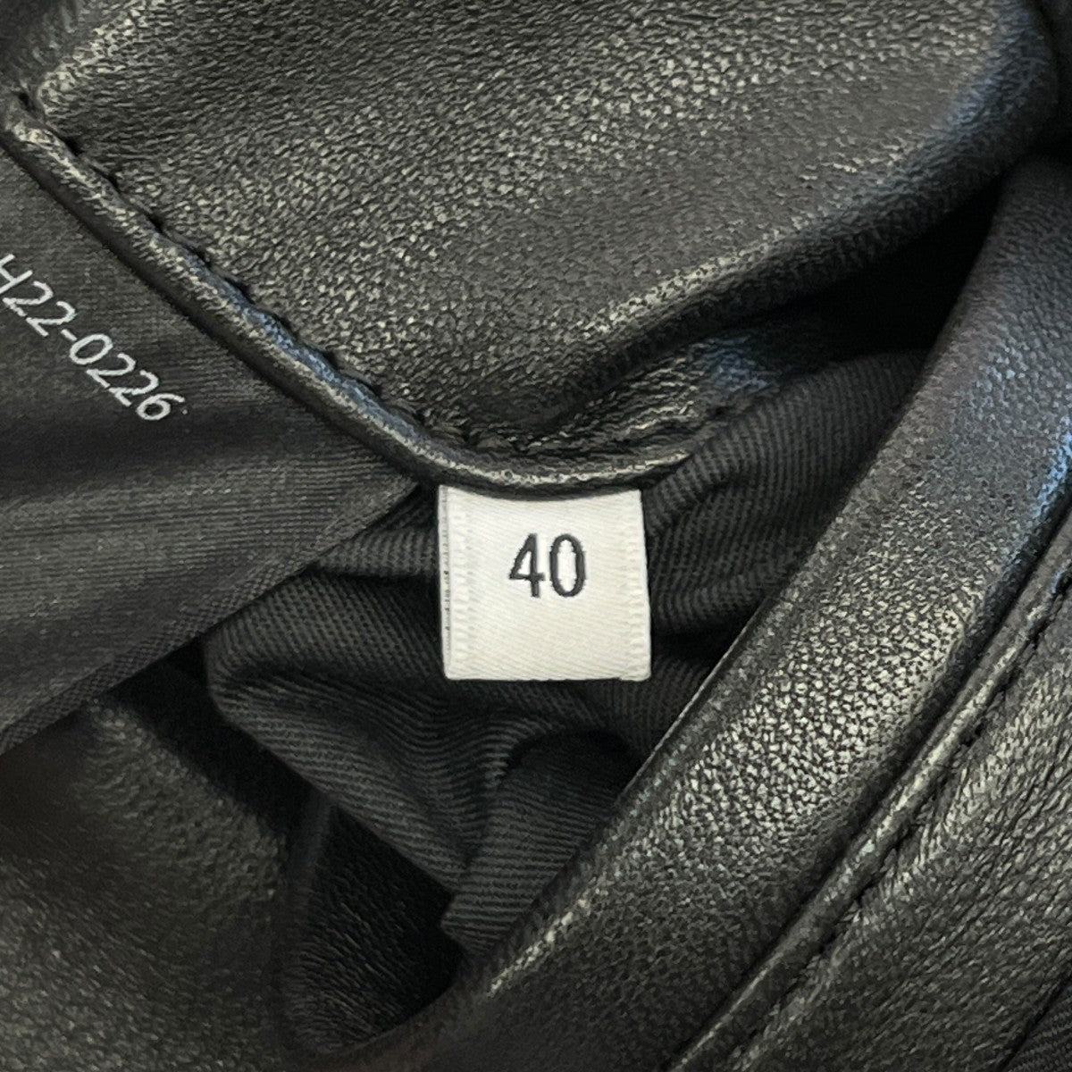 LAMB LEATHER W-RIDERS JACKETラムレザーダブルライダースジャケットLH22-0226