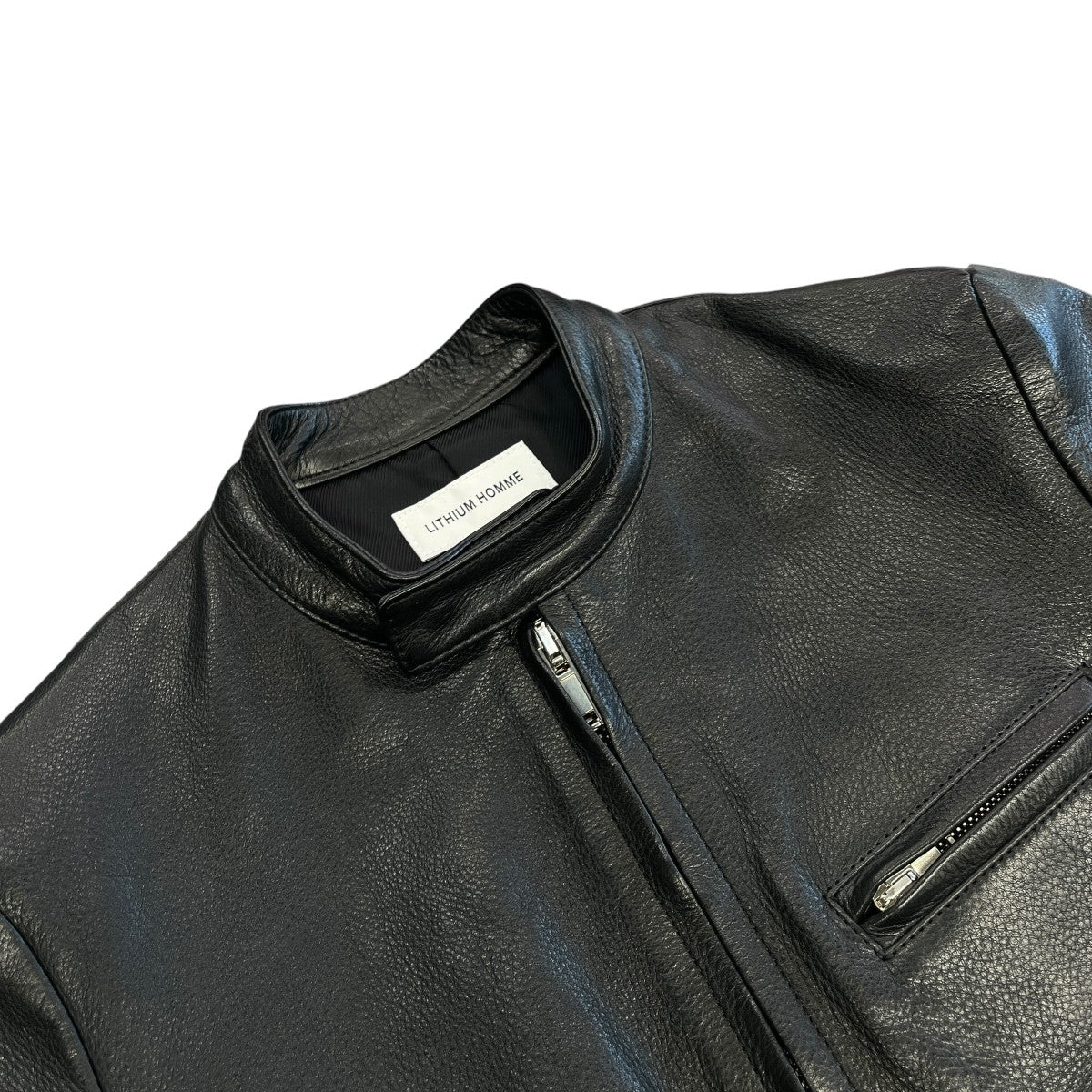 LEATHER SINGLE RIDERS JACKETレザーシングルライダースジャケットLH22-0103