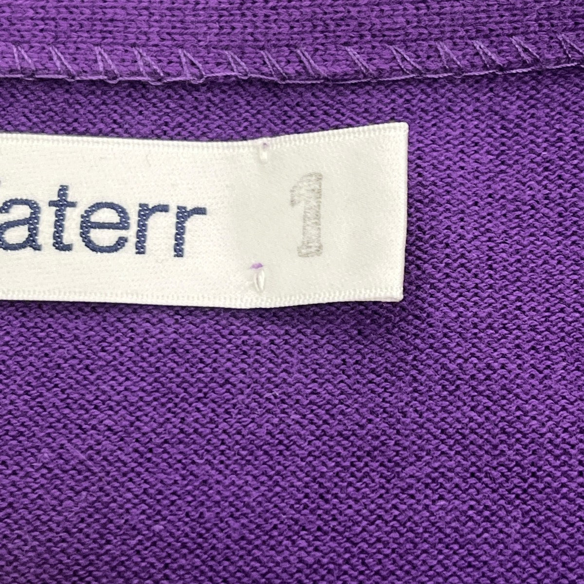 SANDWATERR ORGANIZED BORDER SWEATERボーダーニットSW-K0401 古着・中古-7枚目のアイテム画像