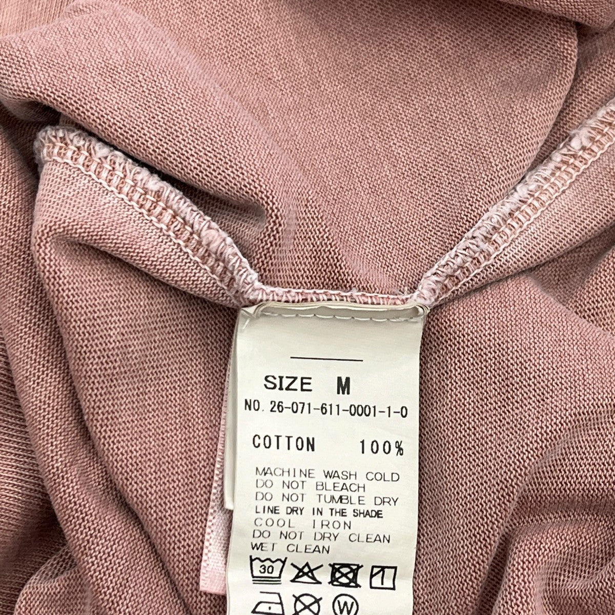 SAVE KHAKI UNITED 26SSリサイクルコットン ジャージー Tシャツ半袖カットソー26071611000110 古着・中古-6枚目のアイテム画像
