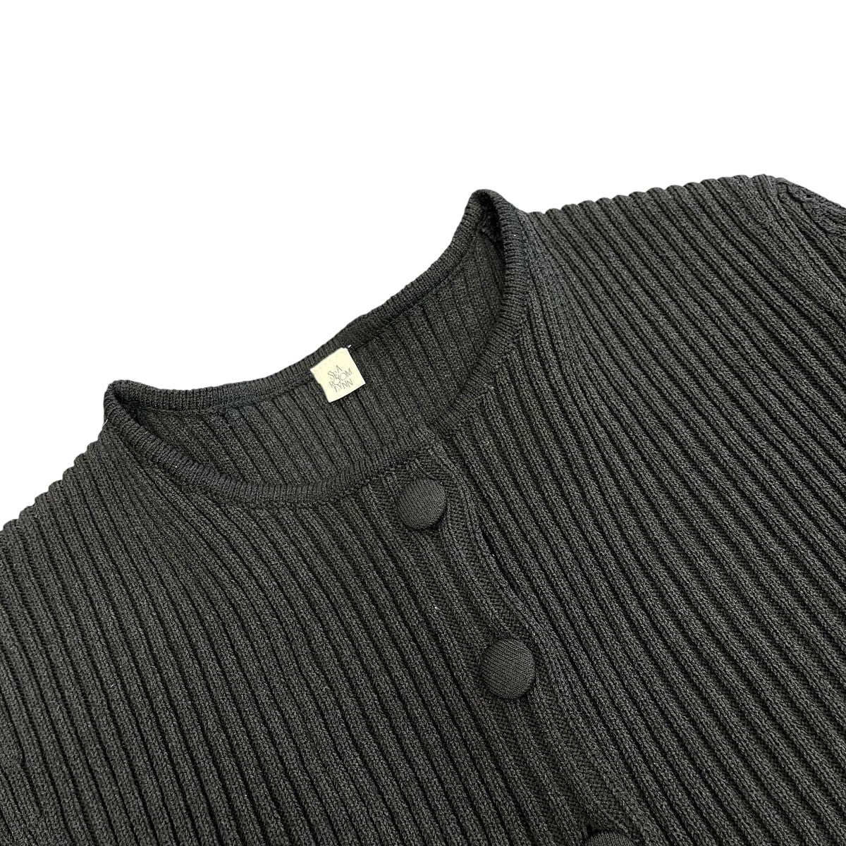 Lace combination 2-way knit cardigan半袖ニット121616061