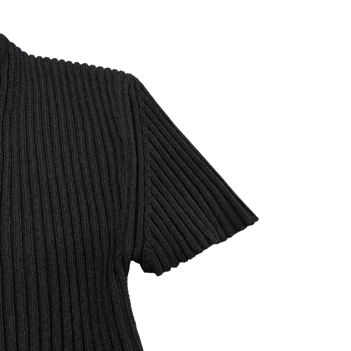 Lace combination 2-way knit cardigan半袖ニット121616061