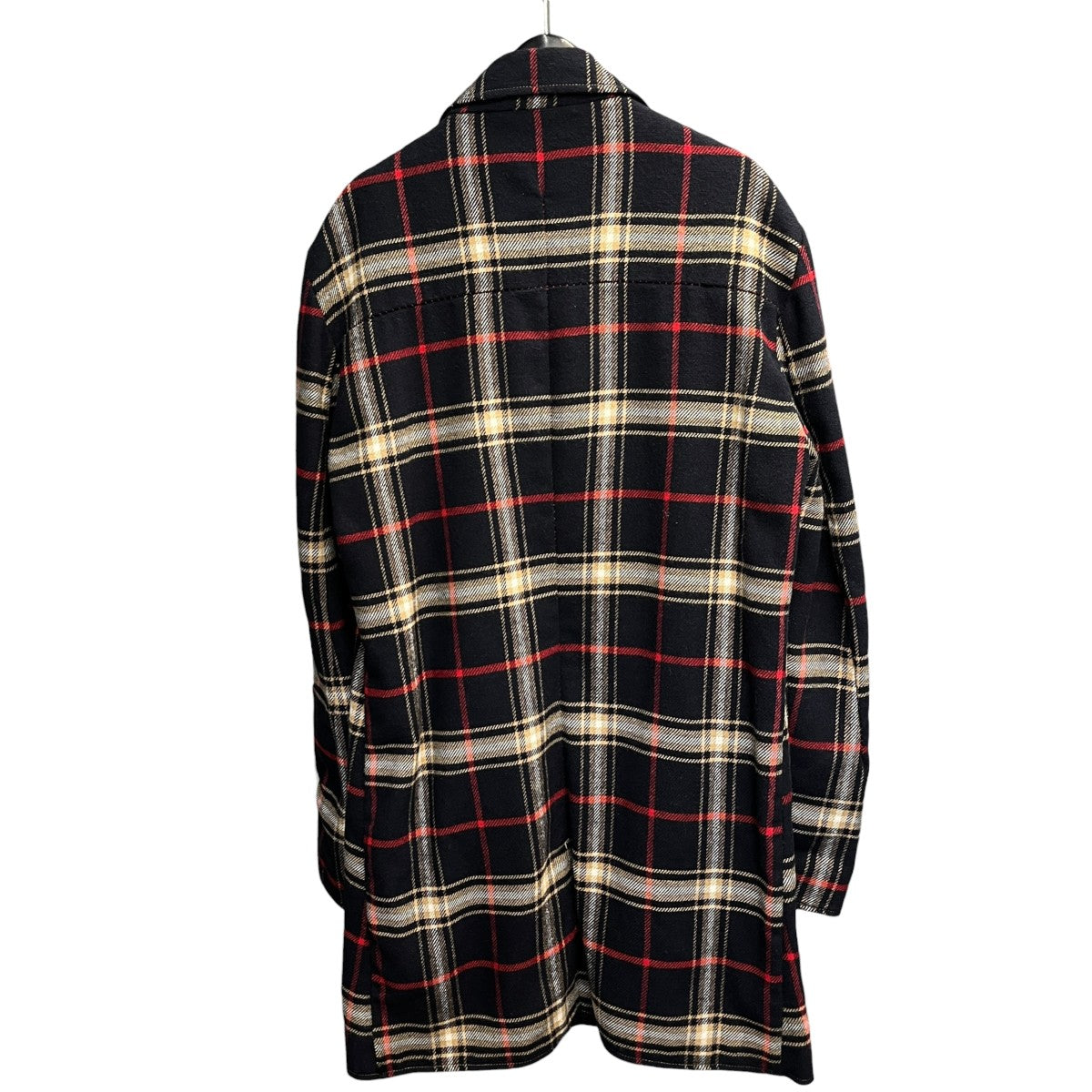 incarnation check balmaccan coatステンカラーコート 古着・中古-2枚目のアイテム画像