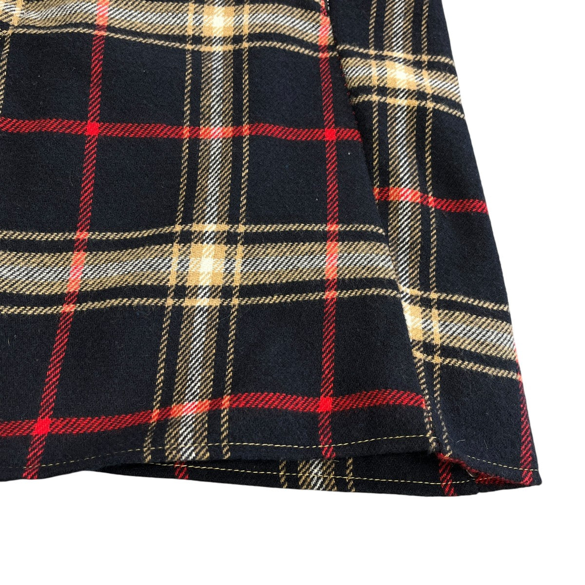 incarnation check balmaccan coatステンカラーコート 古着・中古-5枚目のアイテム画像