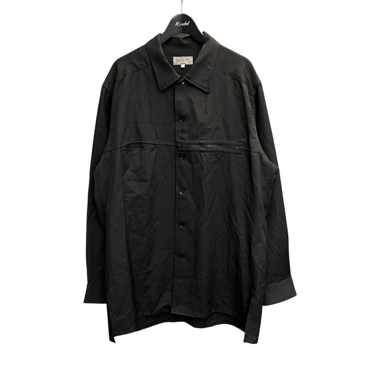 Yohji Yamamoto pour homme シャツジャケットHF-B36-169 古着・中古-1枚目のアイテム画像
