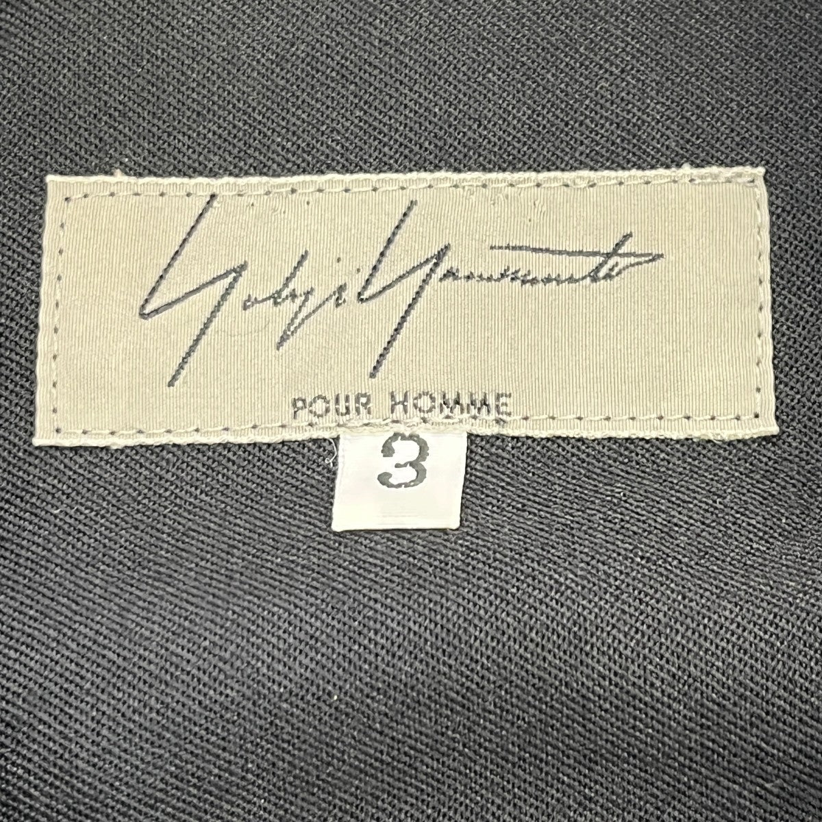 Yohji Yamamoto pour homme シャツジャケットHF-B36-169 古着・中古-7枚目のアイテム画像