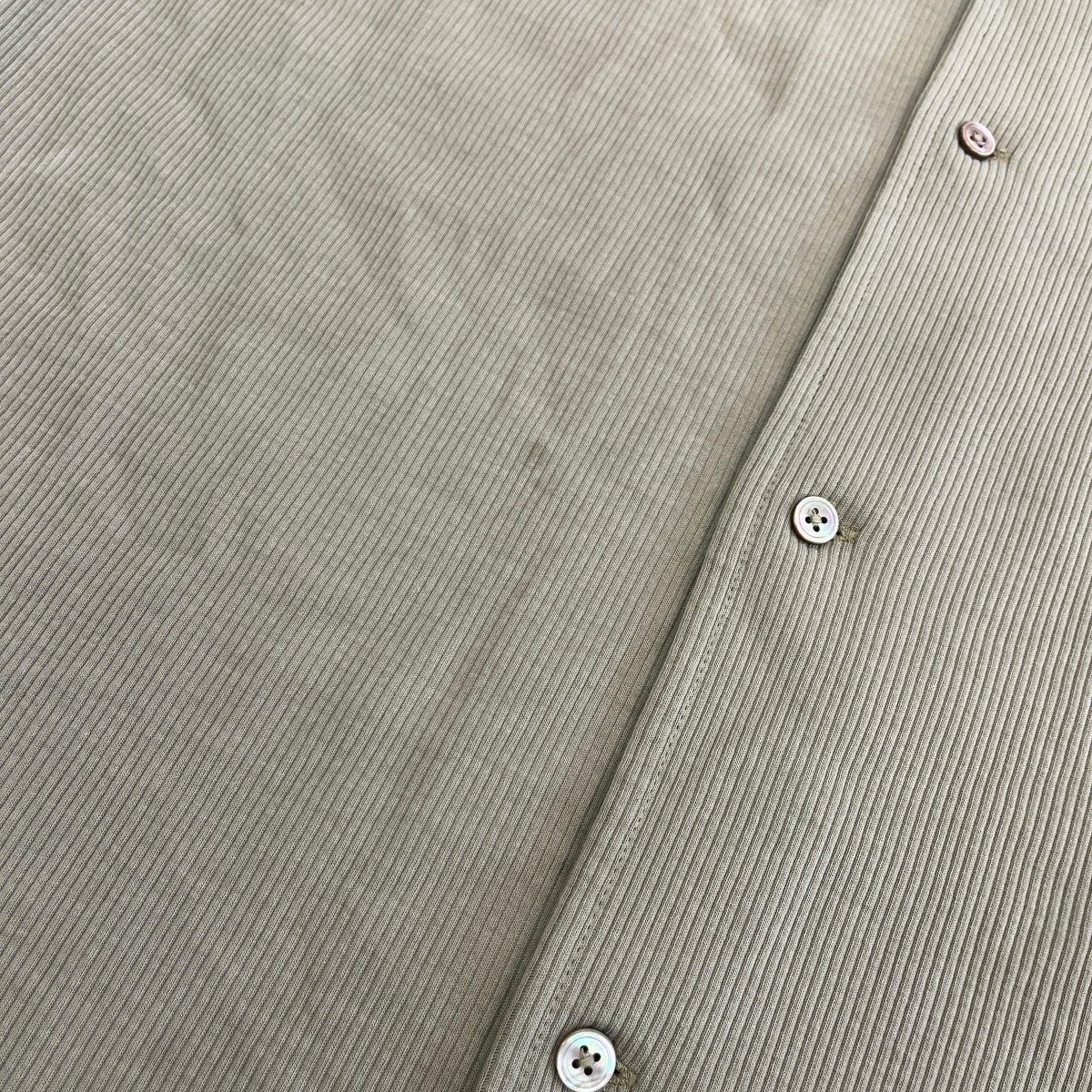 Paul Smith COLLECTION リブコットンジャージ シャツ半袖ニットシャツ124306 J2205 古着・中古-6枚目のアイテム画像