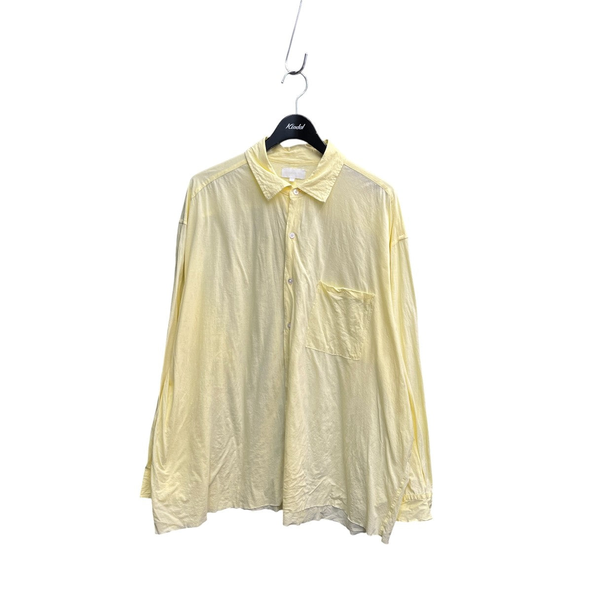 24SS46G ARTISAN JERSEY SHIRTレギュラーカラーシャツKM24S-036