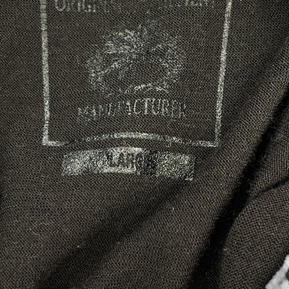O．E．M COTTON RIB WOOL S S TEE長袖ニット 古着・中古-7枚目のアイテム画像