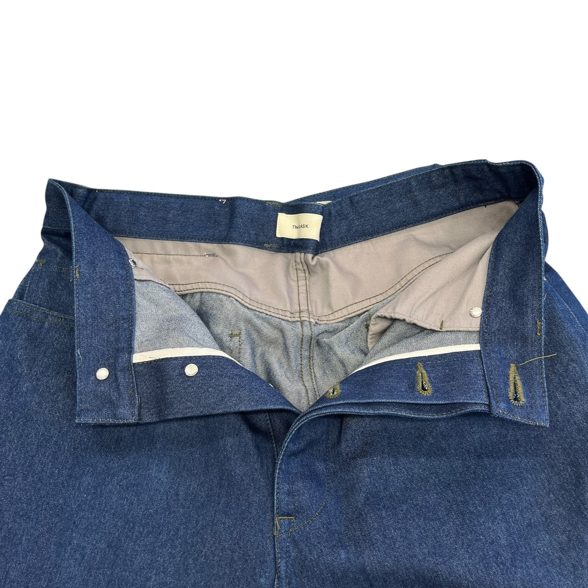 BACK BELT TROUSERデニムパンツ22AW-CKTR-034