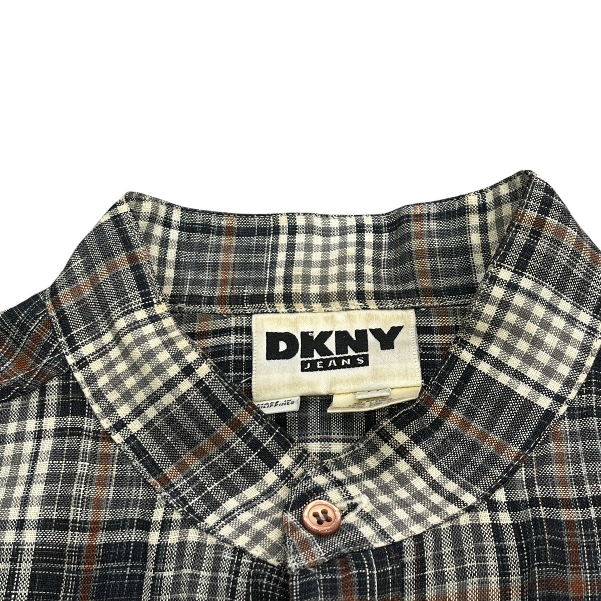 DKNY リネンシャツ 古着・中古-7枚目のアイテム画像