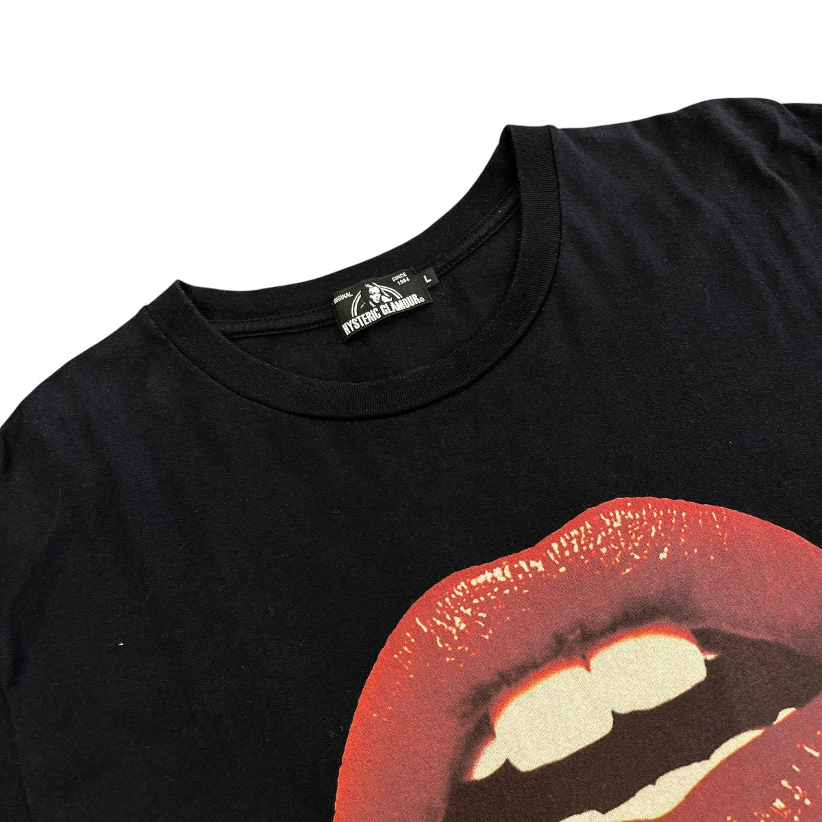 LIPS プリント Tシャツ半袖カットソー02182CT34