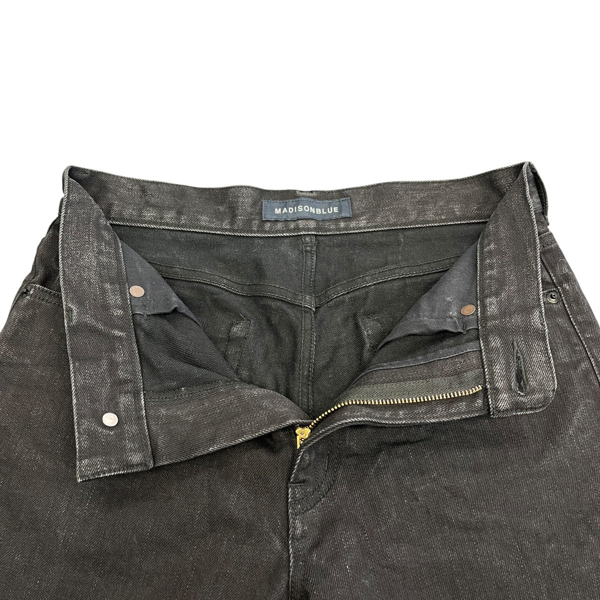 HEM CUT SLIM FLARE DENIMデニムパンツMB999-3001
