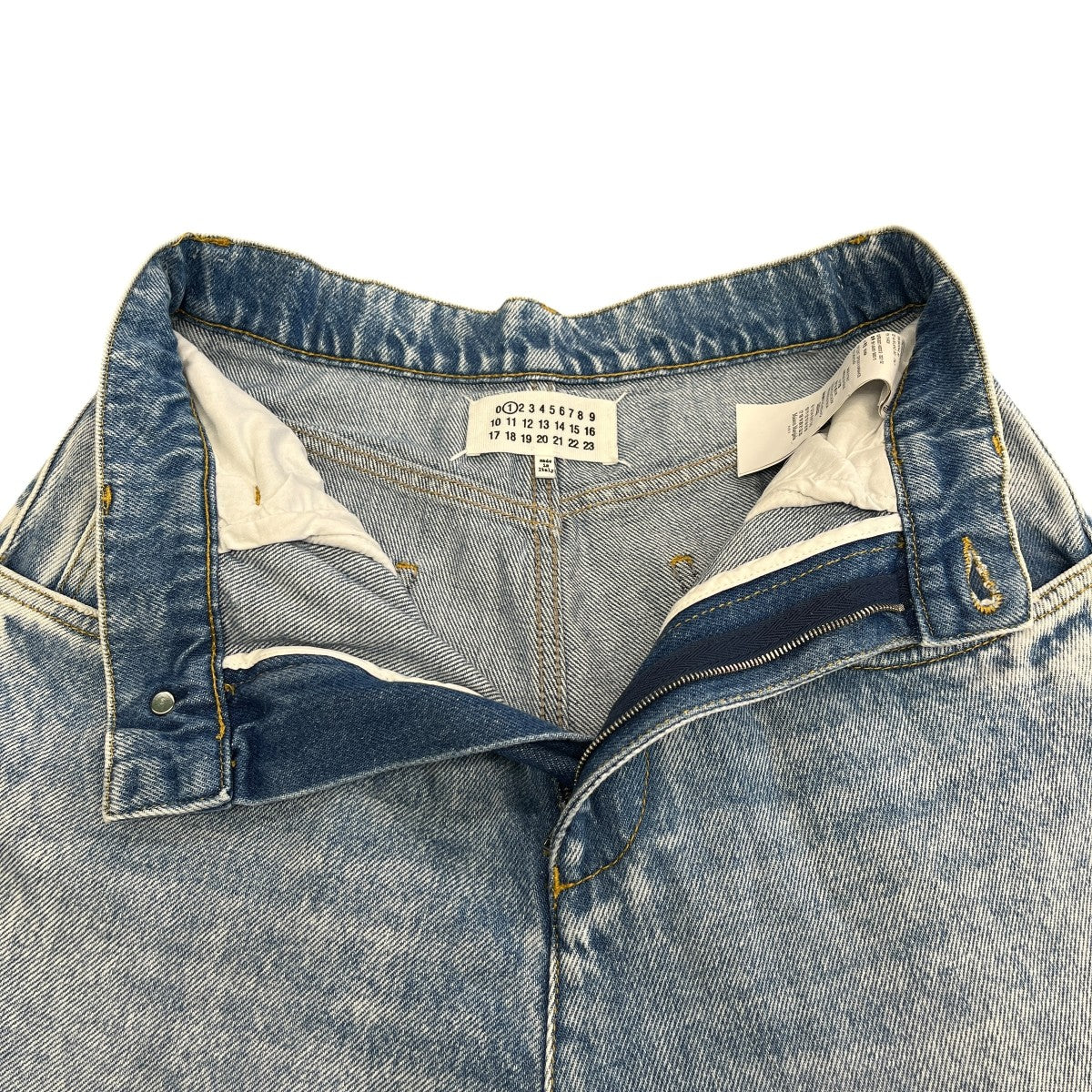 21AWスラッシュディテールデニムパンツS51LA0051