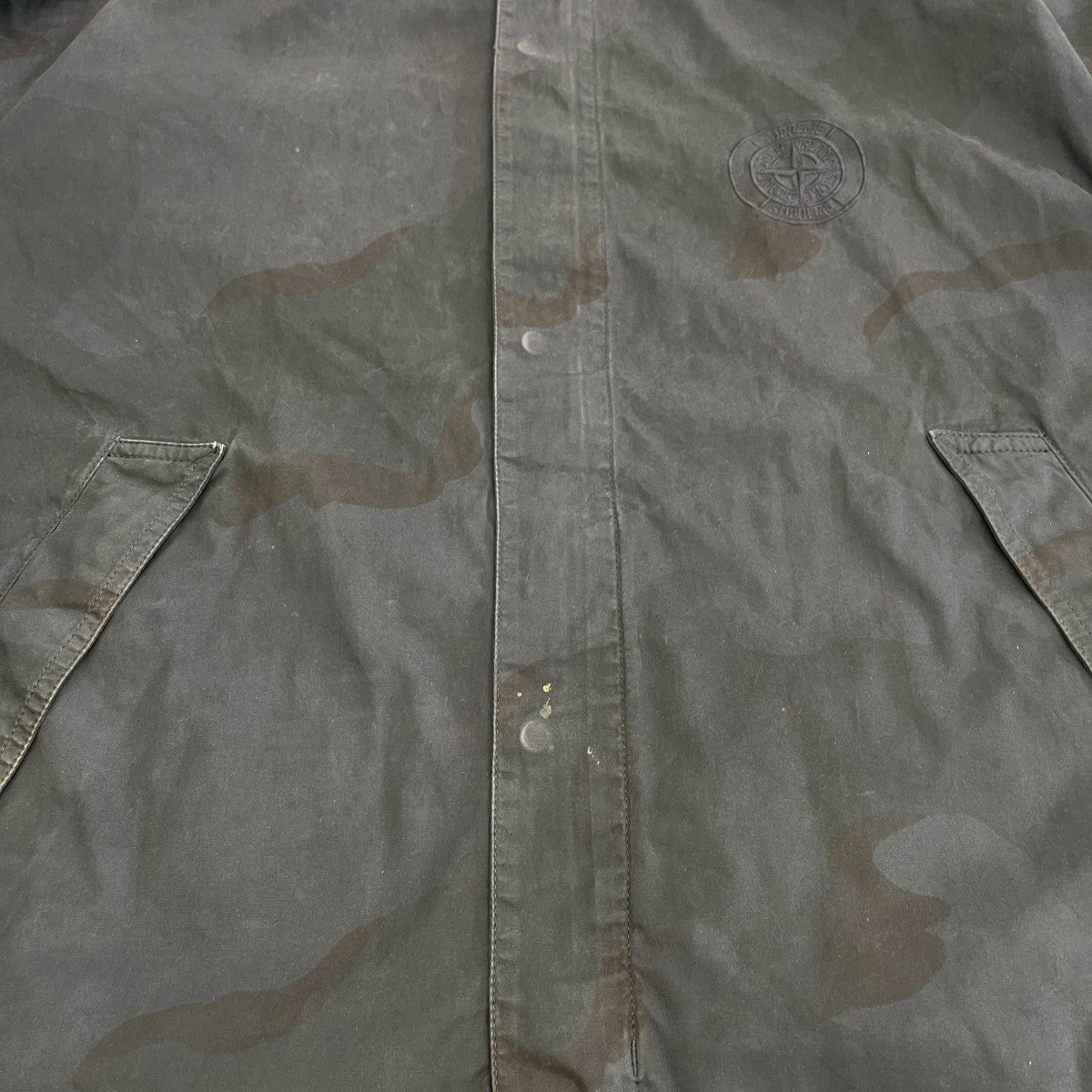 19SSRiot Mask Camo Jacketフーデットジャケット7025401S4