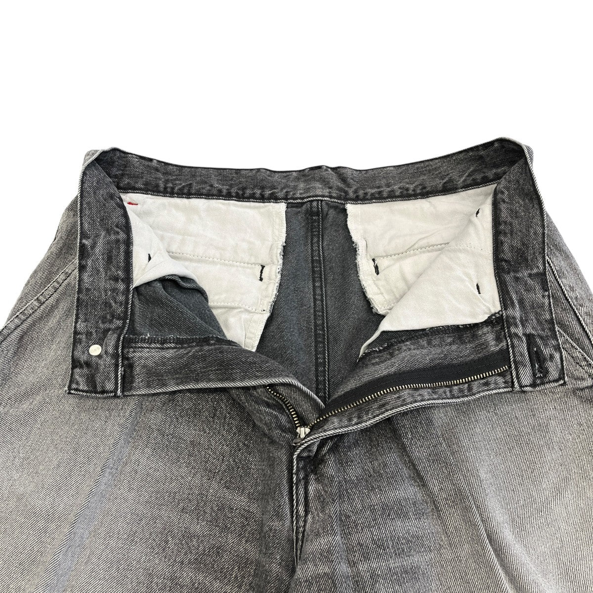 25SSSelvage Denim Two Tuck PantsデニムパンツGU251-40188LB