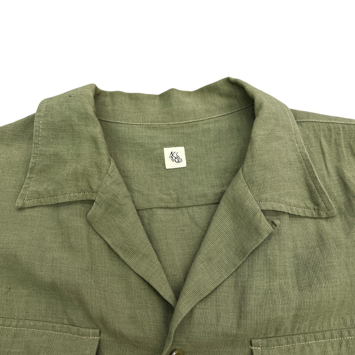 Open Collar SS Shirt半袖シャツKS21SSH09