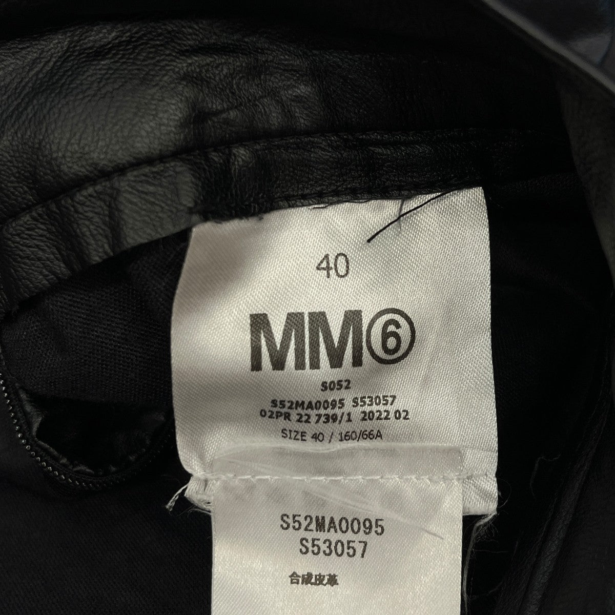 フェイクレザースカートS52MA0095