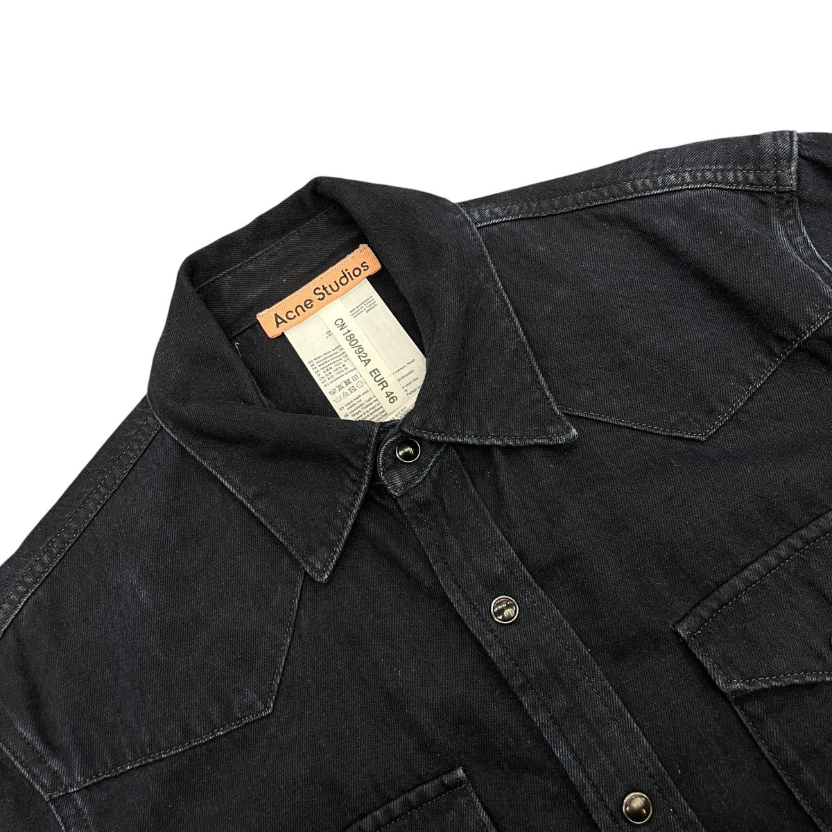 ACNE STUDIOS ウエスタンシャツFN-MN-SHIR000679 古着・中古-3枚目のアイテム画像