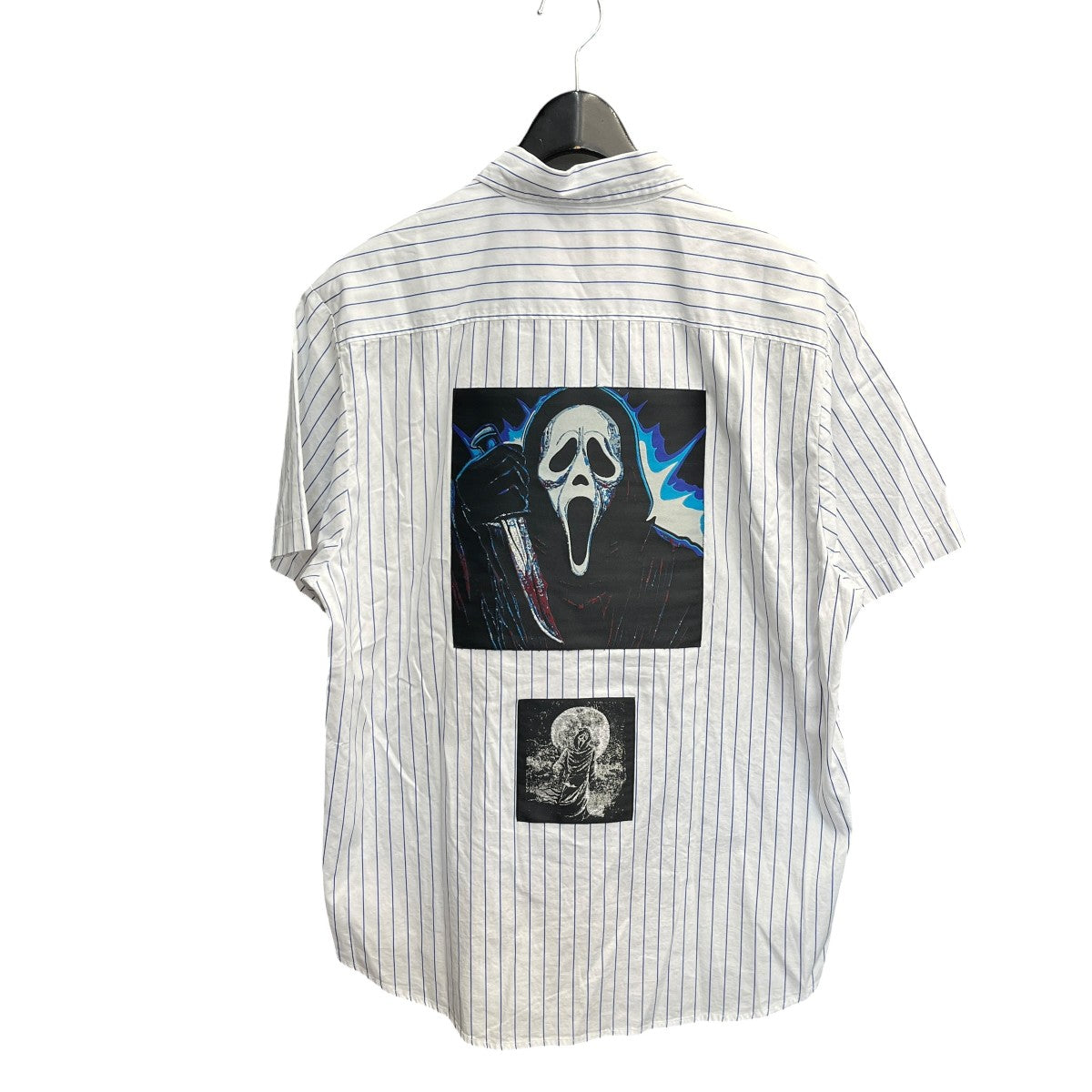 26SSGhostface S S Work Shirt Stripe半袖シャツ
