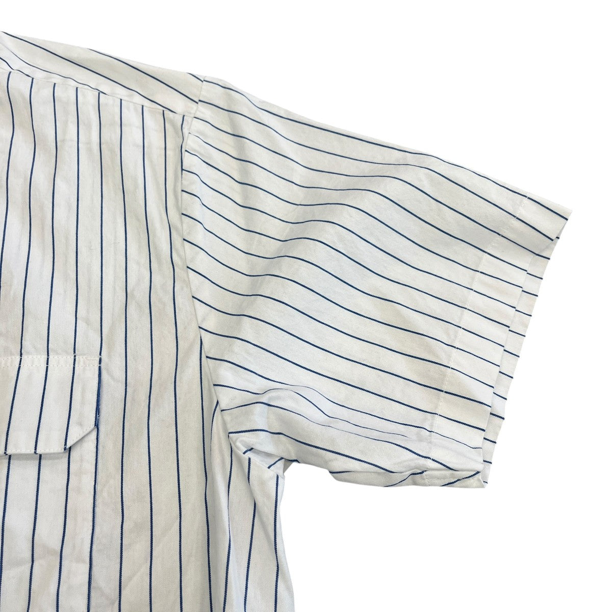 26SSGhostface S S Work Shirt Stripe半袖シャツ