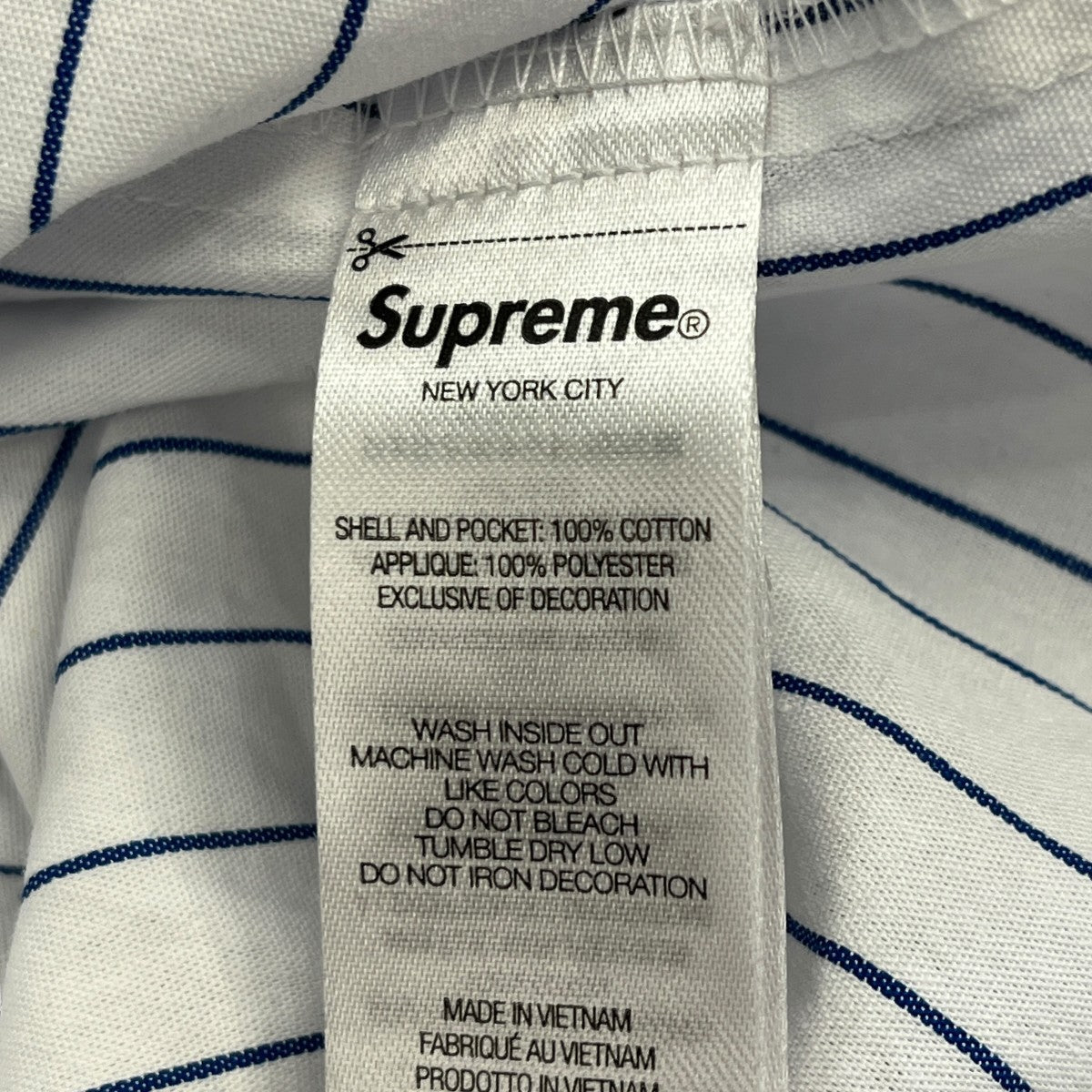26SSGhostface S S Work Shirt Stripe半袖シャツ