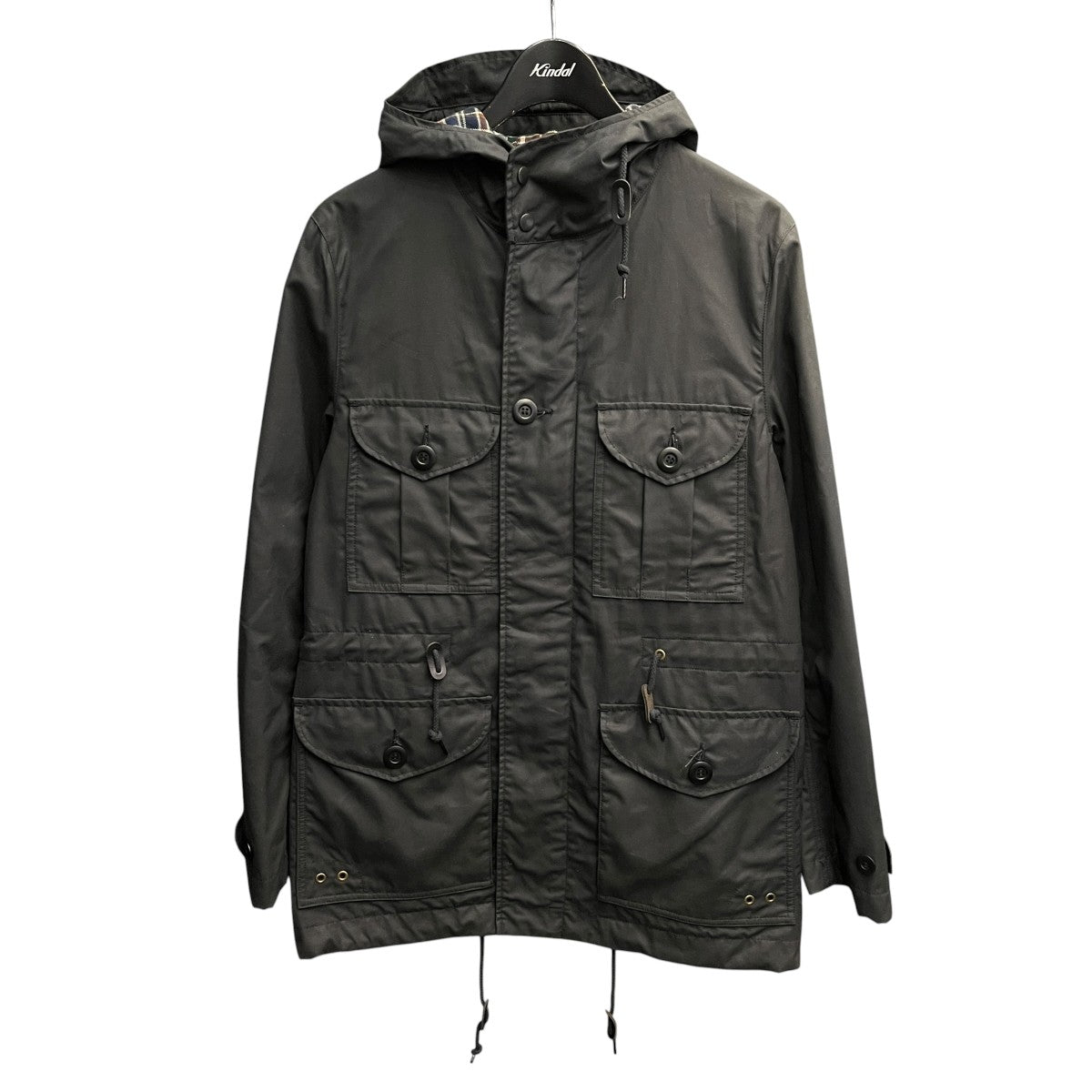 COMME des GARCONS HOMME×British Millerain 12AWフーデッドジャケットHJ-J032 古着・中古-1枚目のアイテム画像