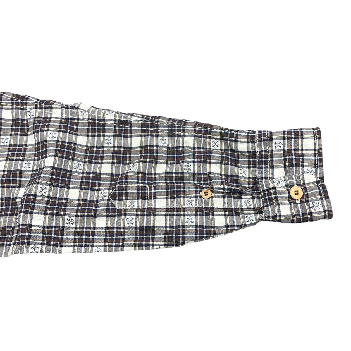 COMME des GARCONS HOMME 19AW長袖チェックシャツHD-B025 古着・中古-4枚目のアイテム画像