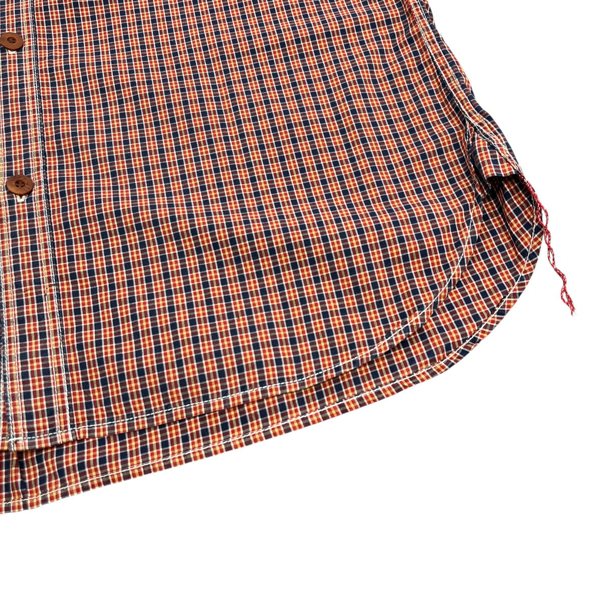 COMME des GARCONS HOMME 12AWチェックシャツHJ-B003 古着・中古-5枚目のアイテム画像