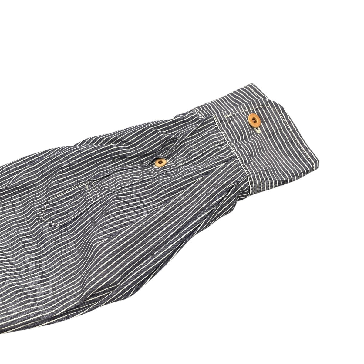 COMME des GARCONS HOMME 18AWストライプシャツHB-B004 古着・中古-4枚目のアイテム画像