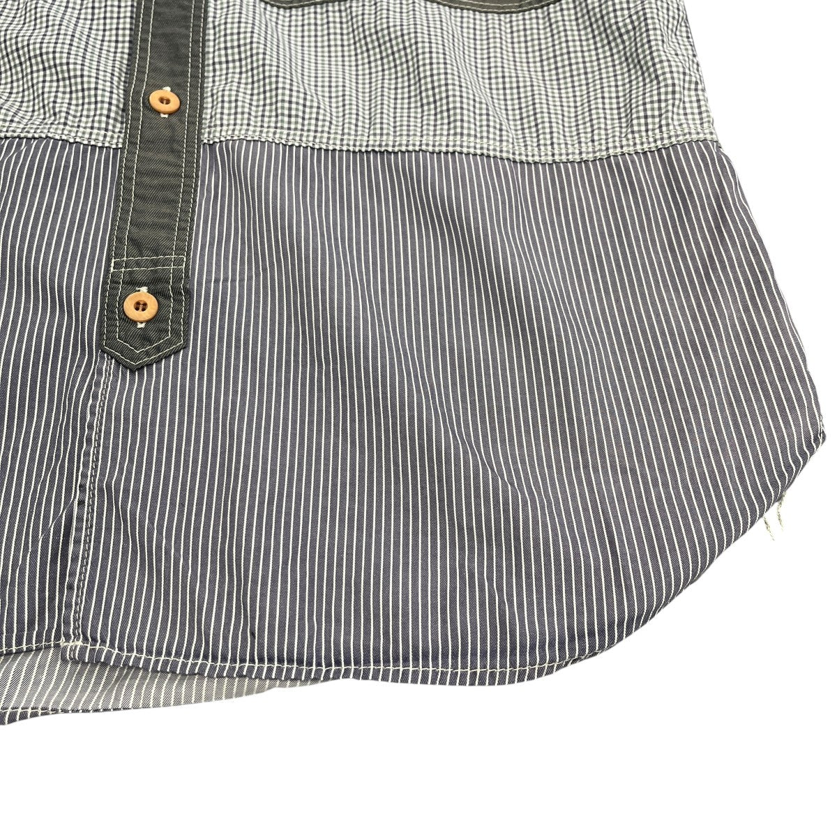 COMME des GARCONS HOMME 18AWストライプシャツHB-B004 古着・中古-5枚目のアイテム画像