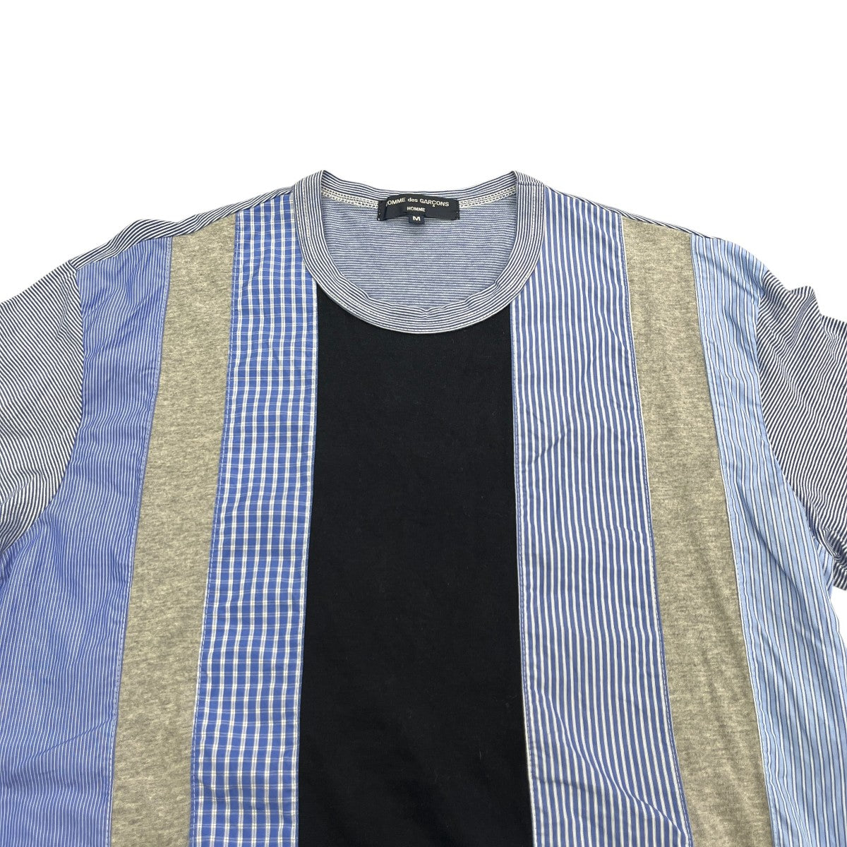 COMME des GARCONS HOMME 12SS長袖ボーダーカットソーHI-T029 古着・中古-3枚目のアイテム画像