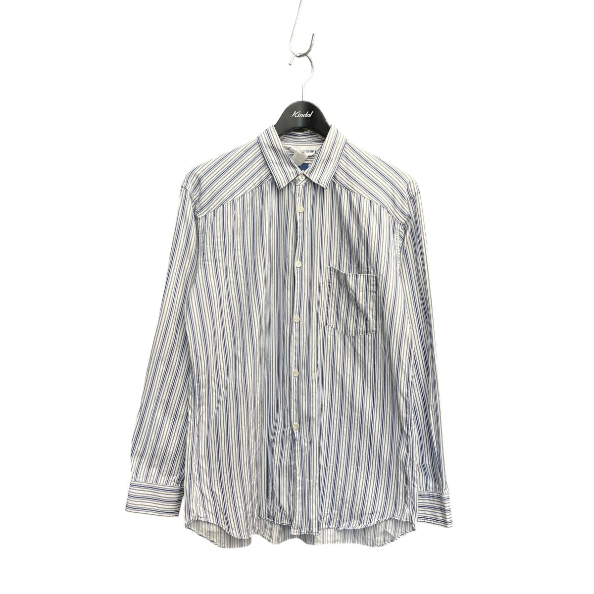 COMME des GARCONS SHIRT ストライプシャツW21065 古着・中古-1枚目のアイテム画像