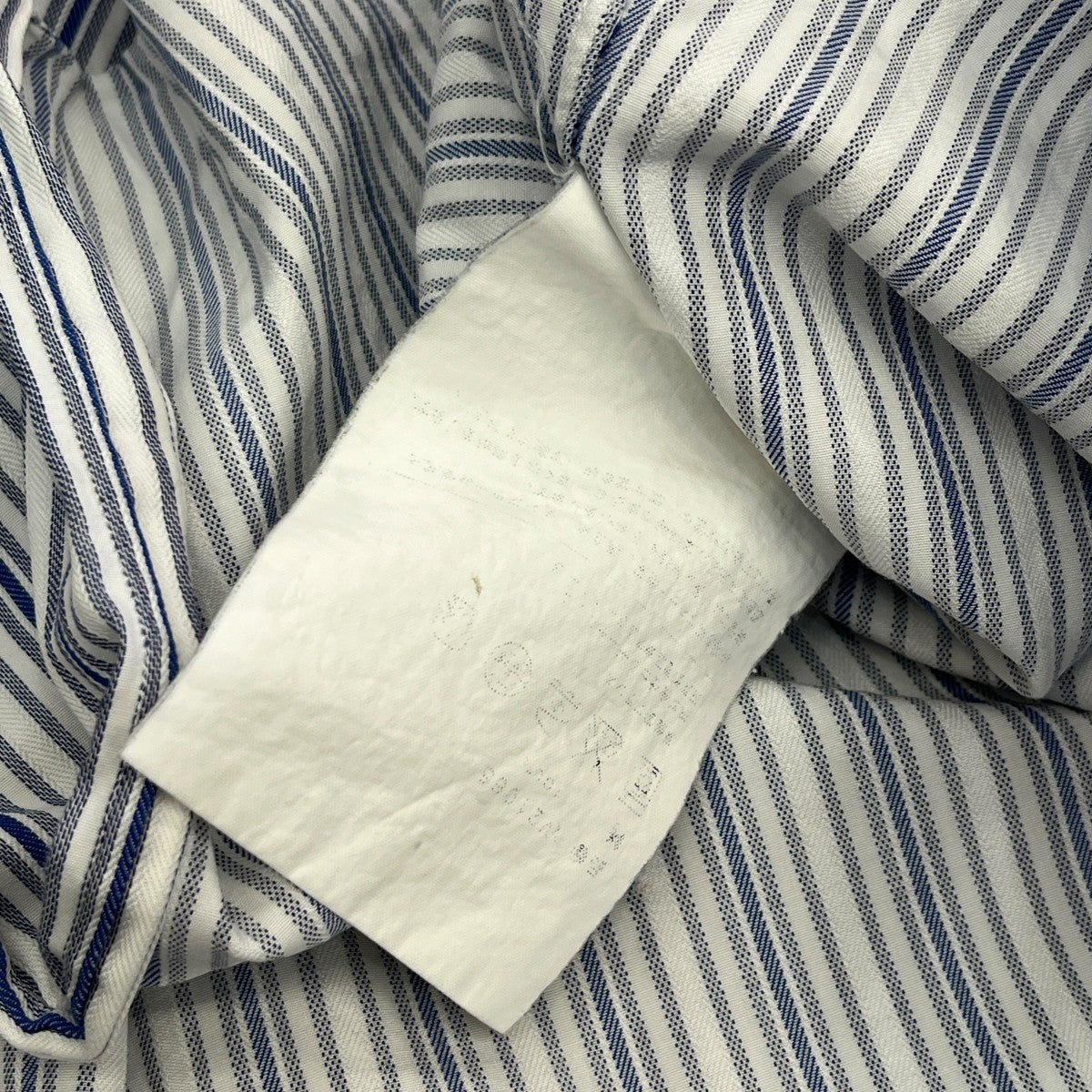 COMME des GARCONS SHIRT ストライプシャツW21065 古着・中古-7枚目のアイテム画像