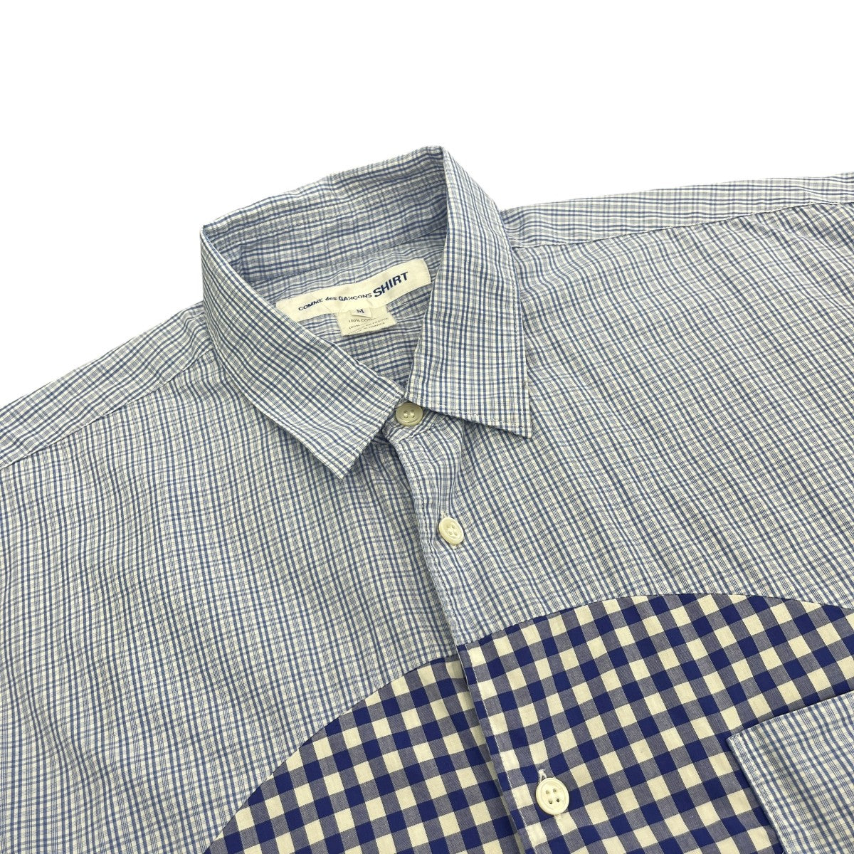 COMME des GARCONS SHIRT サークルチェックシャツS21048 古着・中古-3枚目のアイテム画像
