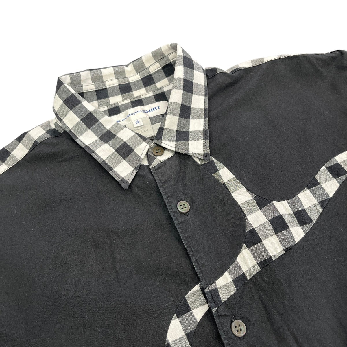 COMME des GARCONS SHIRT チェックシャツW20026 古着・中古-3枚目のアイテム画像
