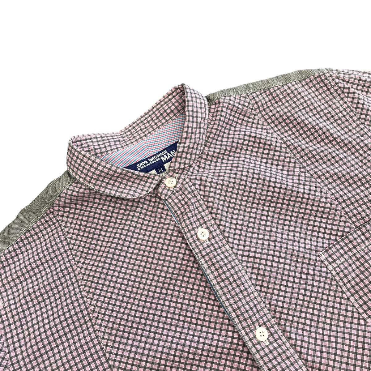 JUNYA WATANABE MAN 13SSチェックシャツWK-B002 古着・中古-3枚目のアイテム画像