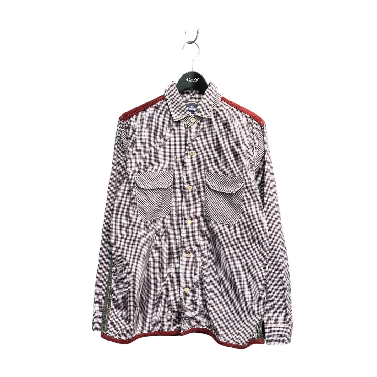 JUNYA WATANABE MAN 19AWチェックシャツWD-B036 古着・中古-1枚目のアイテム画像