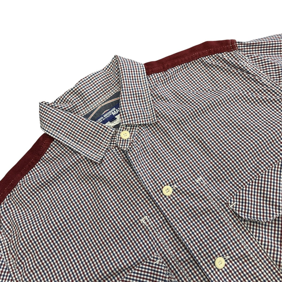 JUNYA WATANABE MAN 19AWチェックシャツWD-B036 古着・中古-3枚目のアイテム画像