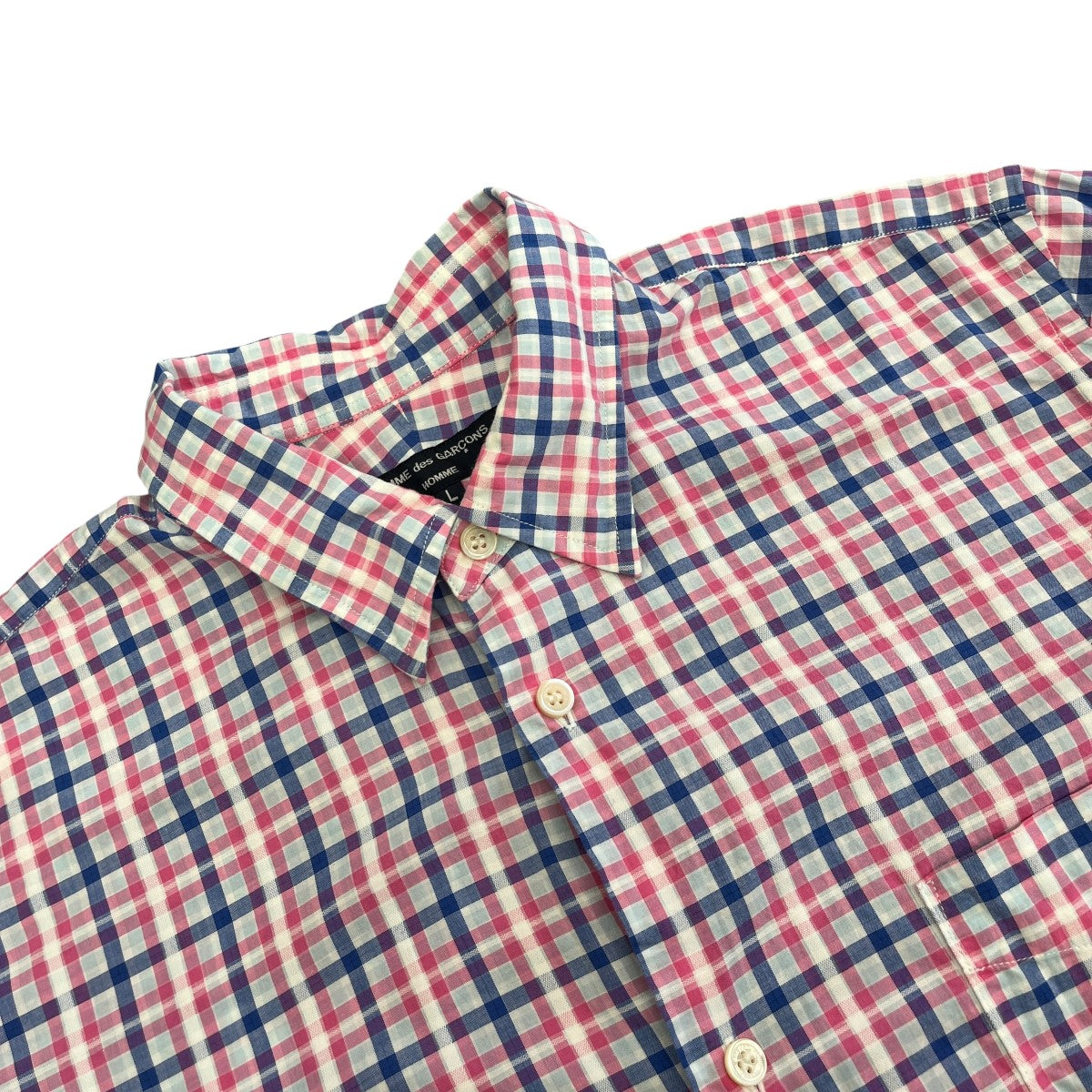 COMME des GARCONS HOMME 13SS半袖シャツHK-B027 古着・中古-3枚目のアイテム画像
